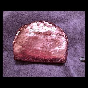 💗Pink Sequined Mini Bag with Zipper